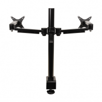 <h4>Vergroot de werkruimte met deze praktische DESQ flat screen monitorarmen, die voor elk kantoor een mooie aanvulling zijn</h4>
<p>DESQ flat screen monitorarmen zijn een waardevolle ergonomische aanpassing voor monitors op alle werkplekken. Het gebruik van een monitorarm draagt bij aan een correcte werkhouding en creëert extra waardevolle ruimte op het bureau.<br />Deze dubbele monitorarm bijvoorbeeld is dun en kan hierdoor voor een deel over elkaar gedraaid worden, dit neemt minder ruimte in. Deze dubbele monitorarm stelt de gebruiker in staat het beeldscherm in portret of landschap stand te zetten en hebben geïntegreerde kabelgeleiders voor een geordend bureau.</p>
<p><br /><strong style="color: #61993b;">âœ“ </strong>2 afzonderlijk instelbare armen</p>
<p><strong style="color: #61993b;">âœ“ </strong>Met quick release</p>
<p><strong style="color: #61993b;">âœ“ </strong>Inclusief tafelklembevestiging (tot 35 mm)</p>
<p><strong style="color: #61993b;">âœ“ </strong>Speciaal ontwerp voor kabelmanagement</p>
<p> </p>